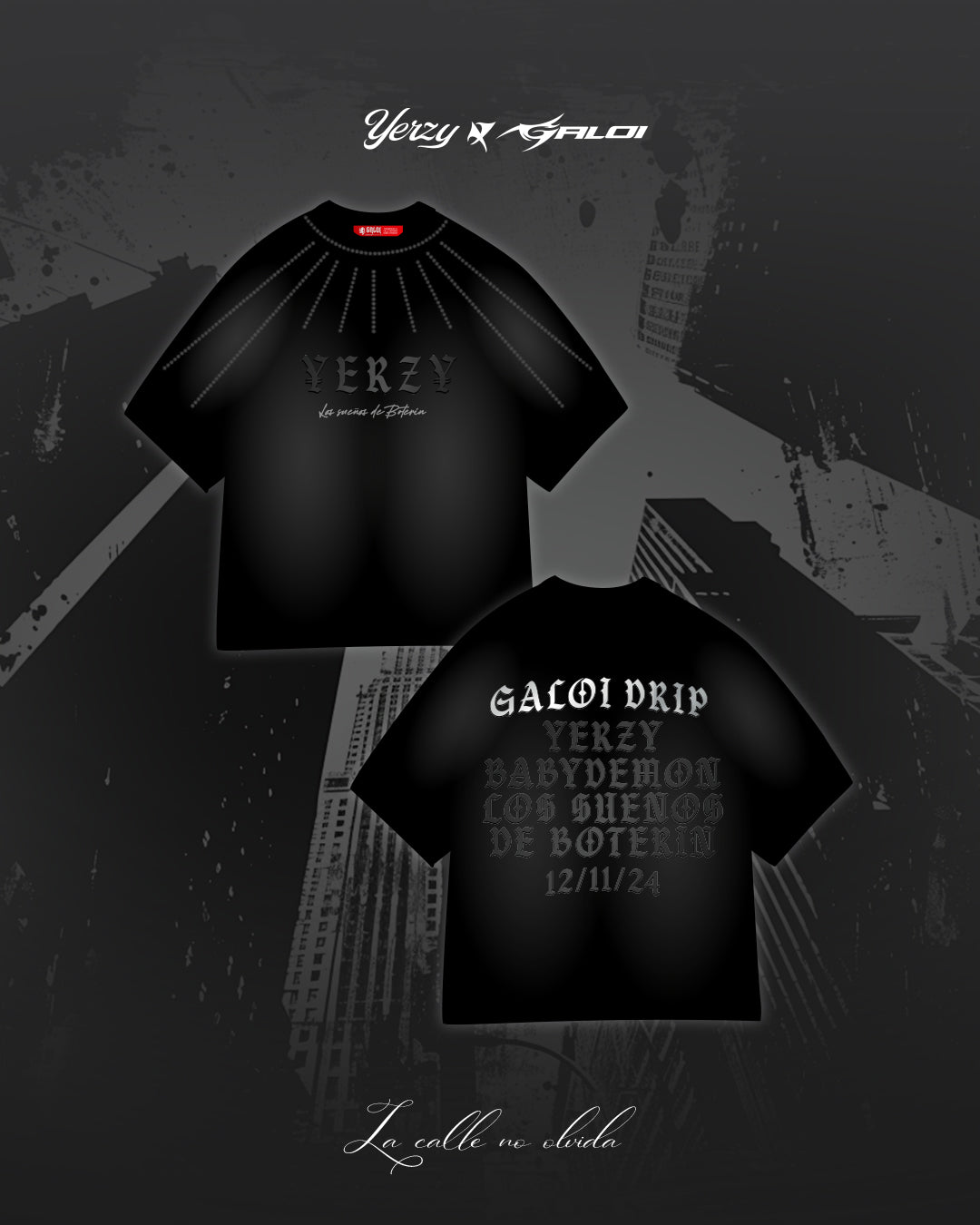 T-Shirt Diamond Drip Yerzy x Galoi
