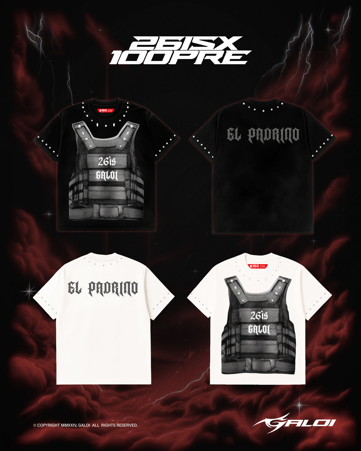 T-SHIRT "EL PADRIANO GALOI X 26IS