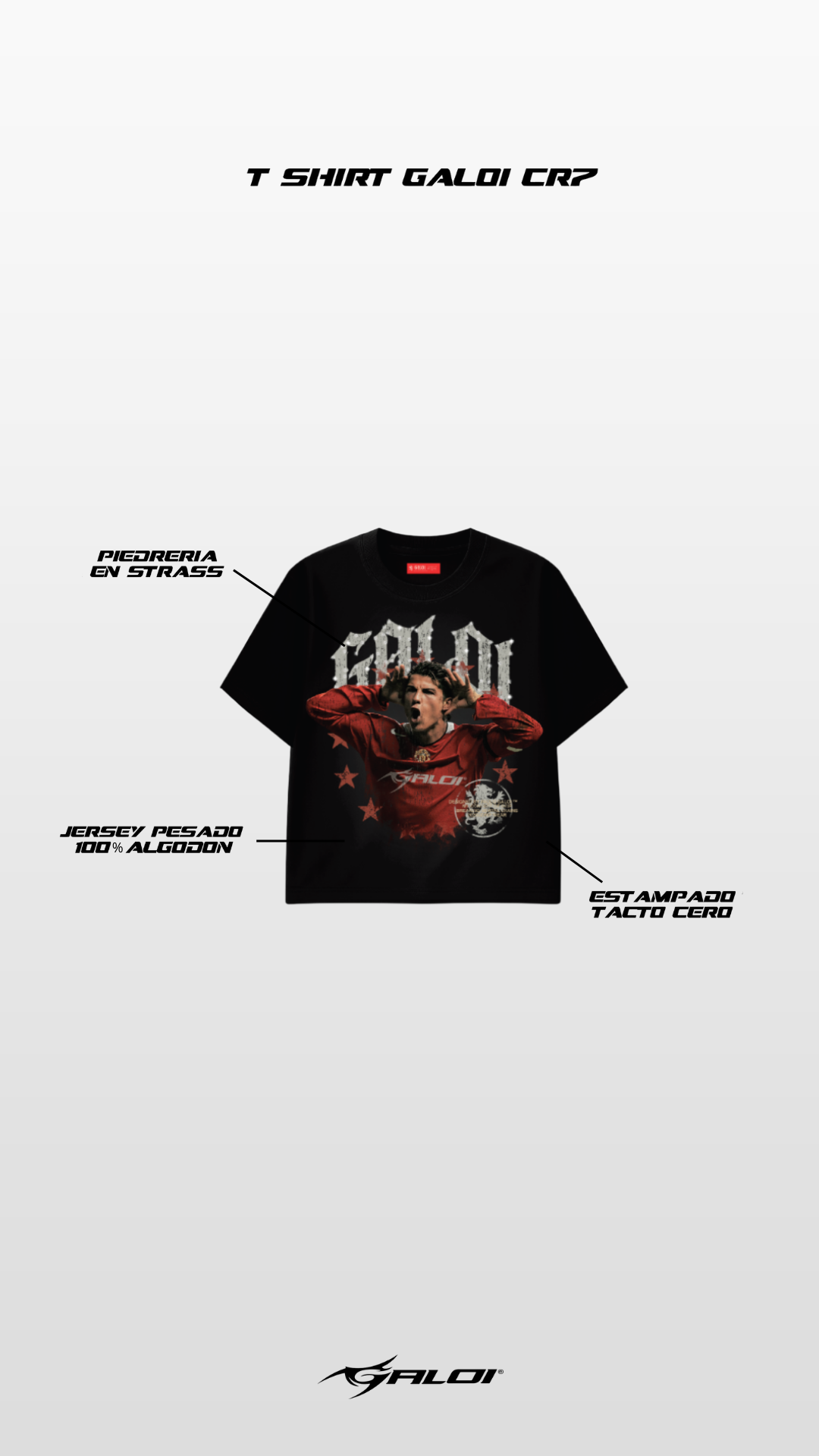 T-Shirt Galoi x Ronaldo
