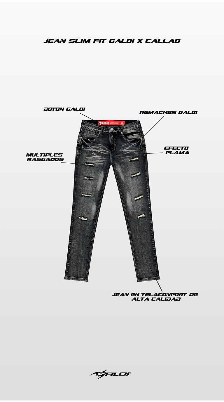 JEAN SLIM FIT GALOI X CALLAO