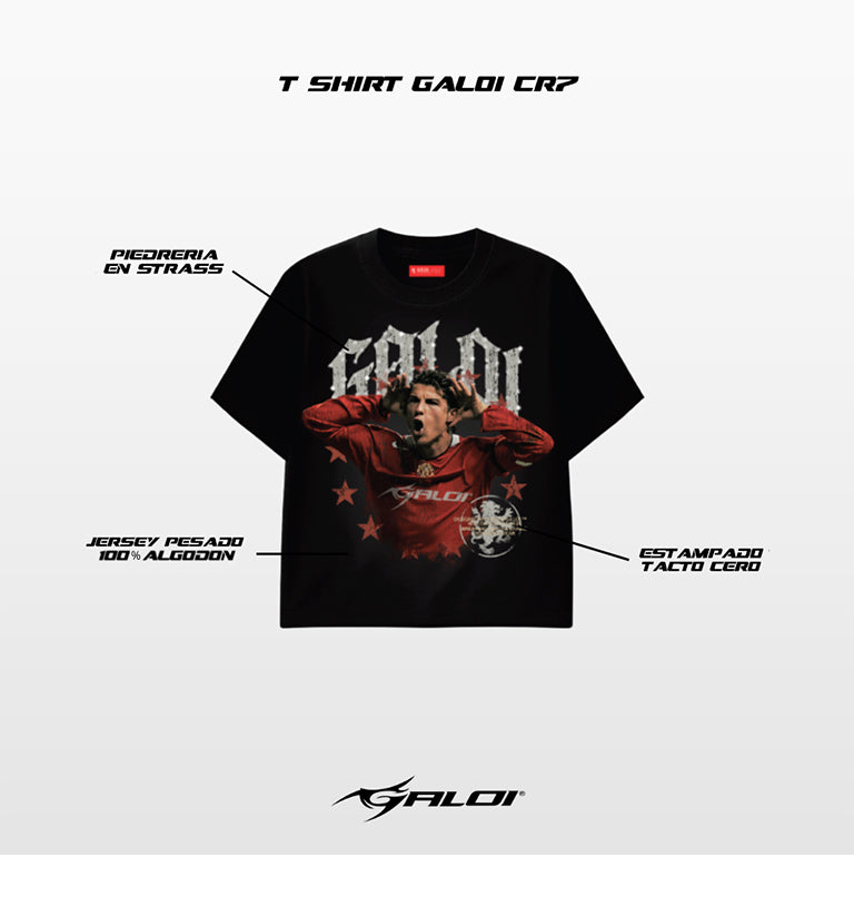 T-SHIRT GALOI X RONALDO