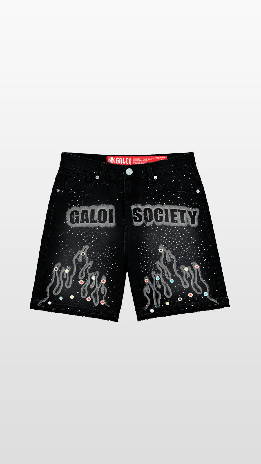 SHORT JEAN GALOI FIRE