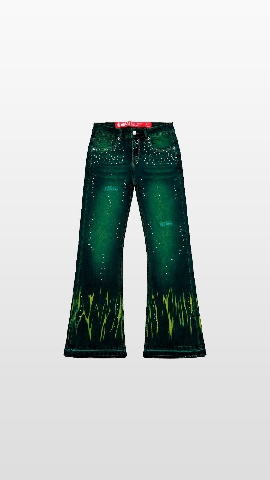 PANT GALOI FLARED LASER