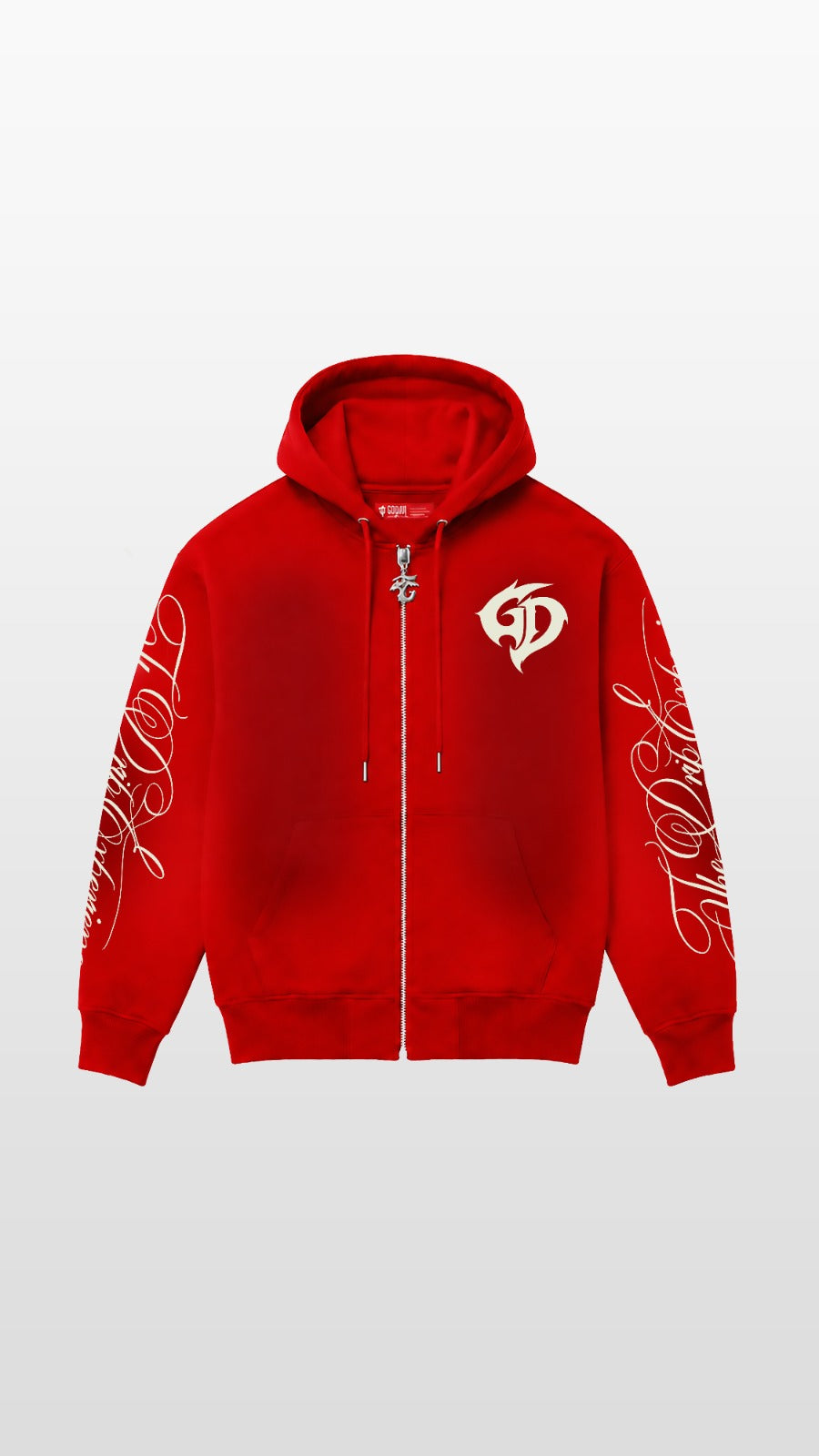 ZIP HOODIE GALOI LETTERING